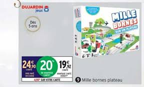 Offre Mille Borne Plateau Dujardin Jeux Chez Intermarche