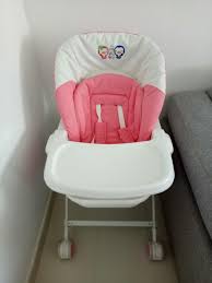 Puku Baby 2 In 1 Swing Bed High Chair Babies Kids Nursing Feeding On Carousell