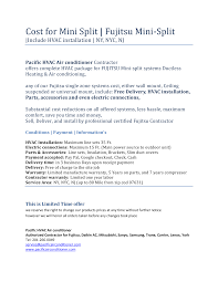 This business offers heating & ac installation, service & repair, ductless ac. Http Www Pacificairconditioner Com Files Cost For Mini Split Fujitsu Mini Split Include Hvac Installation Pdf