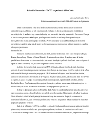 Integrarea româniei în uniunea europeană este un proces care a început cu aderarea româniei la uniunea europeană. Doc Relatiile Romania Nato Bogdan Alexandru Academia Edu