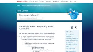 One can find information about disney cruise liners from the disney cruise line official website. Disney Cruise Line S List Of Prohibited Items The Disney Cruise Line Blog