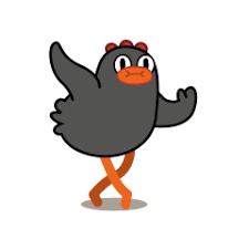 16 Black Bone Chicken Emoji Gifs Emoticons Free Downloads Emoticon Emoji Gif