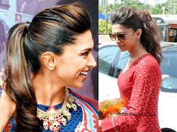 Ponytail hairstyles for short hair. Signature Tresses Look Bollywood Actresses Hairstyles