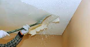 Popcorn ceilings can present a dangerous health hazard, but you can test them for asbestos and remove how to remove a popcorn ceiling. How Can You Tell If Your Popcorn Ceiling Has Asbestos
