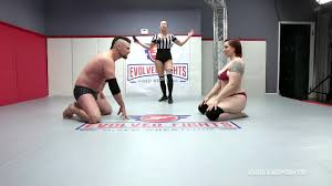 Mixed nude wrestling gets rough with Mistress Kara vs Jack Friday sucking  cock and screwed hardcore right on the mat - XNXX.COM