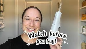 Waterpik Cordless Pearl Rechargeable Portable Water Flosser for Teeth,  Gums, Braces Care and Travel with 4 Flossing Tips