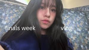 finals week at Yonsei university (first snow ❄️, studying, productive, last  classes)