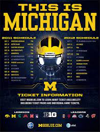 Images Of Michigan Football University Of Michigan Football Schedule 2011 Michigan Football Michigan Eastern Michigan