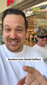 Big Australian Men Holding Very Small Coffees #australia #coffee #aussie