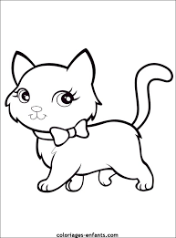 Coloriage magique cm, chat footballeur. Coloriage De Chat A Imprimer Pour Enfants