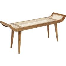 Banc Dragon Boat Rotin 130cm Kare Design Bois Kare Design La Redoute Banc Salle A Manger Bancs Bout De Lit