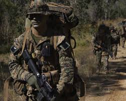 Marine Infantry Shoalwater Bay Training Area Queensland Australia During Exercise Talisman Saber 2007 Marsoc Raiders Marine Recon Us Marines