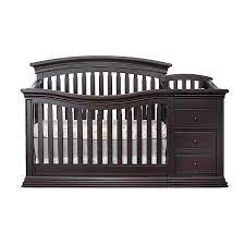 The main feature to look for in a changing table crib is additional storage space. Sorelle Sedona 4 In 1 Convertible Crib And Changer In Espresso Bed Bath Beyond