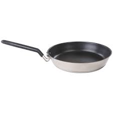 Stansport Stainless Steel Fry Pan Frying Pan Pan Griddle Pan