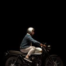 See more ideas about cafe racer, motorcycle, cool bikes. Free Photo Man On Cafe Racer Style Motorbike