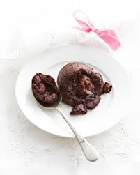 Desserts with eggs, dinner recipes with eggs, you name it! Dessert Plate With Soft Centre Chocolate Eggs Stockphoto