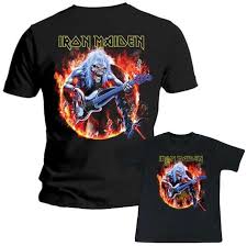 Studio albums by iron maiden. Duo Rockset Iron Maiden Vater T Shirt Iron Maiden Kinder T Shirt