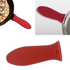 Pot Holder For Skillet Handle Cast Iron Fry Pan Cover Silicone Rubber Covers Ow In 2020 Silicone Pot Holders Cast Iron Handles Pot Holders