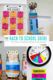 Blog Back To School Diy Chore Routine Charts