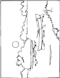 This cute lake coloring page will go a long way strengthening your little artist's fine motor skills and sparking her interest in nature's habitats. Online Coloring Pages Coloring Page Sunrise Over The Lake Coloring Download Print Coloring Page