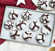 Christmas Crinkle Cookies Recipe Christmas Crinkle Cookies Christmas Baking Recipes Christmas Baking