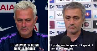 Mourinho spurs memes and internet reactions pochettino out ! Inimitable Jose Mourinho Brings Back Classic If I Speak Meme
