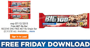 Choose from 18 kroger promo codes in november 2021. Hot Kroger Friday Freebie Free Met Rx Protein Bar Free Stuff Finder