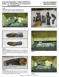 Place log #2 on the right two grate bars using the notch on the bottom of log #2. Heat Glo Logs 750trs E Log Placement Instructions Pdf Download Manualslib