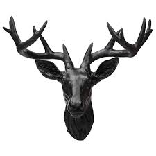 The temperatures are slowly rising, our snow has finally melted, and the days are getting longer. Deer Head Wall Sculpture Decor Resin Mount Hanging 3d For Home Living Room Hotel Bar Pillars Decoration Large Black Buy Online In Bosnia And Herzegovina At Bosnia Desertcart Com Productid 163794420