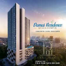 This serviced apartment development housing a total of 684 units. Damai Residence Chan Sow Lin Sungai Besi Kuala Lumpur Kuala Lumpur Penang City Properties