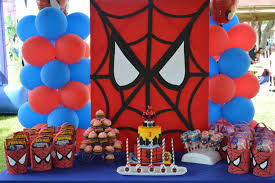 Spiderman Birthday Party Ideas Photo 2 Of 6 Spiderman Birthday Party Superhero Birthday Party Spiderman Birthday