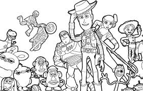 These alphabet coloring sheets will help little ones identify uppercase and lowercase versions of each letter. Toy Story 4 Coloring Pages 1nza