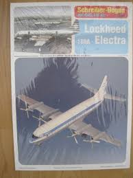 Flugzeuge von a bis z. Schreiber Bogen Kartonmodellbau Lockheed 188 A Electra Gunstig Kaufen Ebay