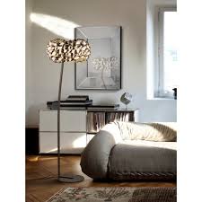 Task lamp shades direct the light downwards and adjust by tilting. Narisa Modern Rose Gold Floor Lamp 5 Bulb Clanbay Cb14724 266616