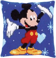If there is anything we can do to help you please let us know. Vervaco Mickey Mouse Cross Stitch Kit Pre Printed Canvas White 40 X 40 X 0 3 Cm Amazon De Kuche Haushalt
