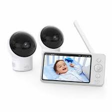 Eufy Security Video Baby Monitor With Camera And Audio 2 Cam Kit 720p Hd 5 Inch Display 110 Wide Angle Lens Night Vision Walmart Com Video Monitor Baby Baby Camera Monitor Baby Monitor