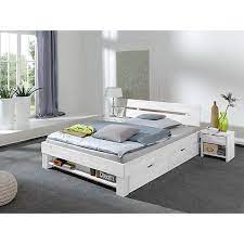 Bett doppelbett massivholzbett 140 x 200 cm wildeiche theo bett 140 x 200 cm flexx alpinweiß » mega möbel dico metallbett iris bett 140 x 200 cm struktur schwarz. Bettregal Julia Fur 140 Cm Breite Betten Buche Massiv Weiss Gewaschen Relita Mytoys