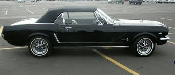 Image result for Raven Black 1964 Mustang