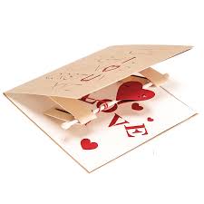 Learn how to make this very original birthday card. Aozbz 3d Love Greeting Card 3d Greeting Cards With Love Heart Pattern Romantic Love Cards Handmade Heart Cards For Birthday Anniversary Gifts Boyfriend Girlfriend Husband And Wife Walmart Canada
