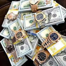 Fashion Watches Money Cash Rich Money Money