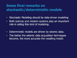 Chess is deterministic, even though the. Ppt Geological Modeling Deterministic And Stochastic Models Powerpoint Presentation Id 5534084