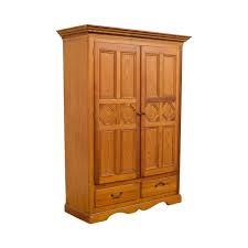 Shop for solid wood armoire wardrobe online at target. China Portable Closet Storage Cabinet Solid Wood Armoire Wooden Bedroom Wardrobe Photos Pictures Made In China Com