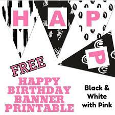 Free Happy Birthday Banner Printable 16 Unique Banners For Your Party Parties Made Personal Happy Birthday Banner Printable Free Happy Birthday Banner Printable Happy Birthday Cards Printable