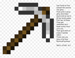 'bee movie' is written, produced and stars comedian jerry seinfeld. Papercraft Life Size Iron Pickaxe Minecraft Classroom Theme Minecraft Sword Png Stunning Free Transparent Png Clipart Images Free Download