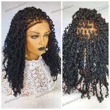 The answer is hair extensions! Fluffy Spring Twist Braided Wigs Store Uk Eminado Braided Wigs Braid Wig Lace Frontal Full Lace Cornrow Locs Twists Box Braids