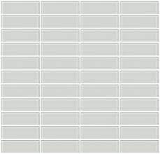 Aged look photo by lisa shin Glass Tile 1x3 Inch White Glass Subway Tile Stacked Grey Mosaic Tiles Mosaic Tile Designs Glass Subway Tile