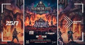New Metal Fest em Recife | Avenged Sevenfold + System of a Down + Limp Bizkit em Recife