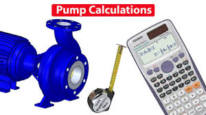 pump calculations flow rate rpm pressure power diameter