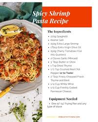 Spicy Shrimp Pasta To Settle The Cravings Robust Kitchen
