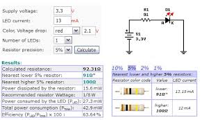 resistor requirement for 3 3v electrical engineering stack